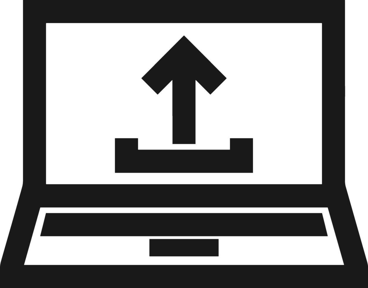 Upload icon symbol image vector