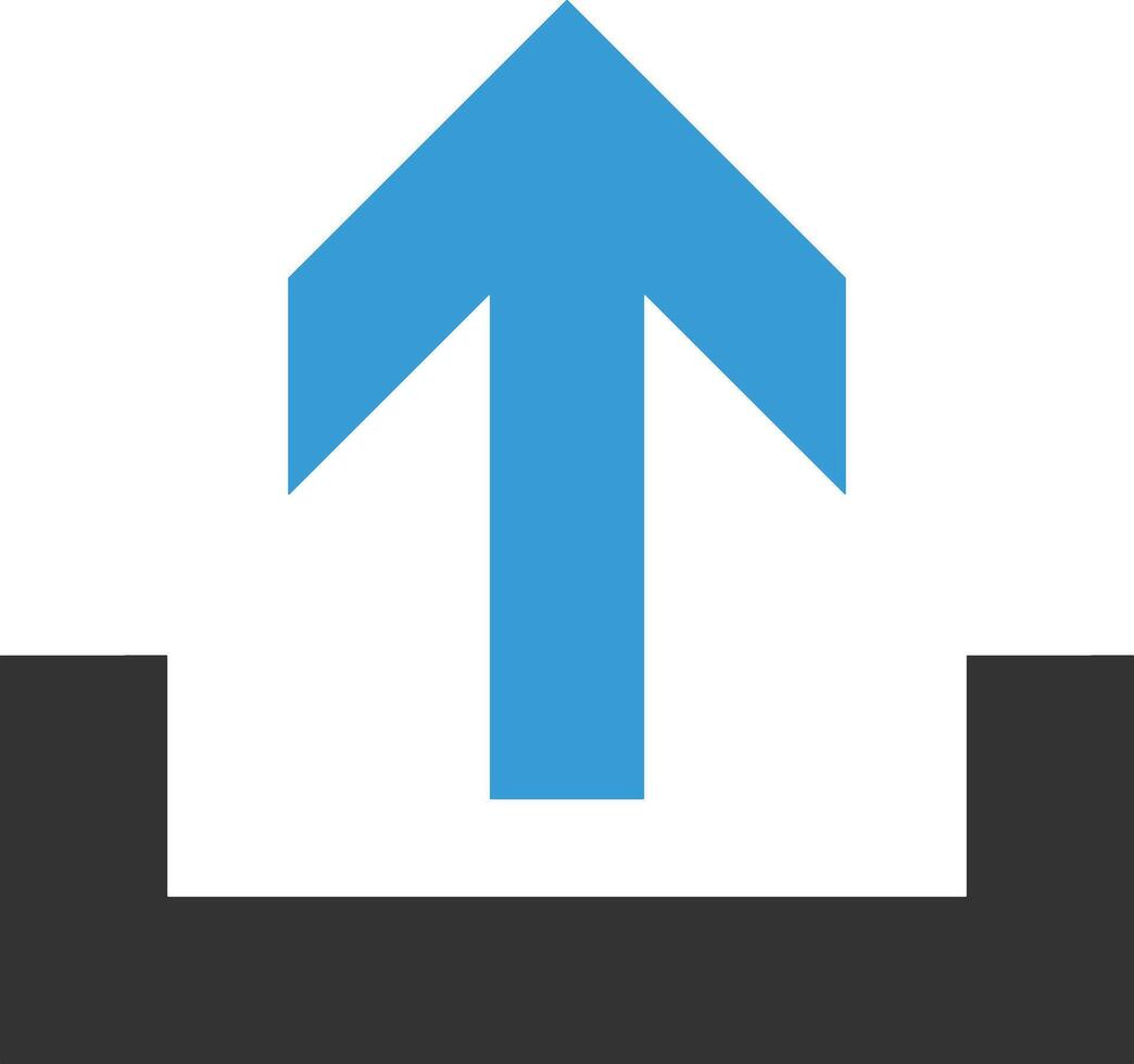 Upload icon symbol image vector
