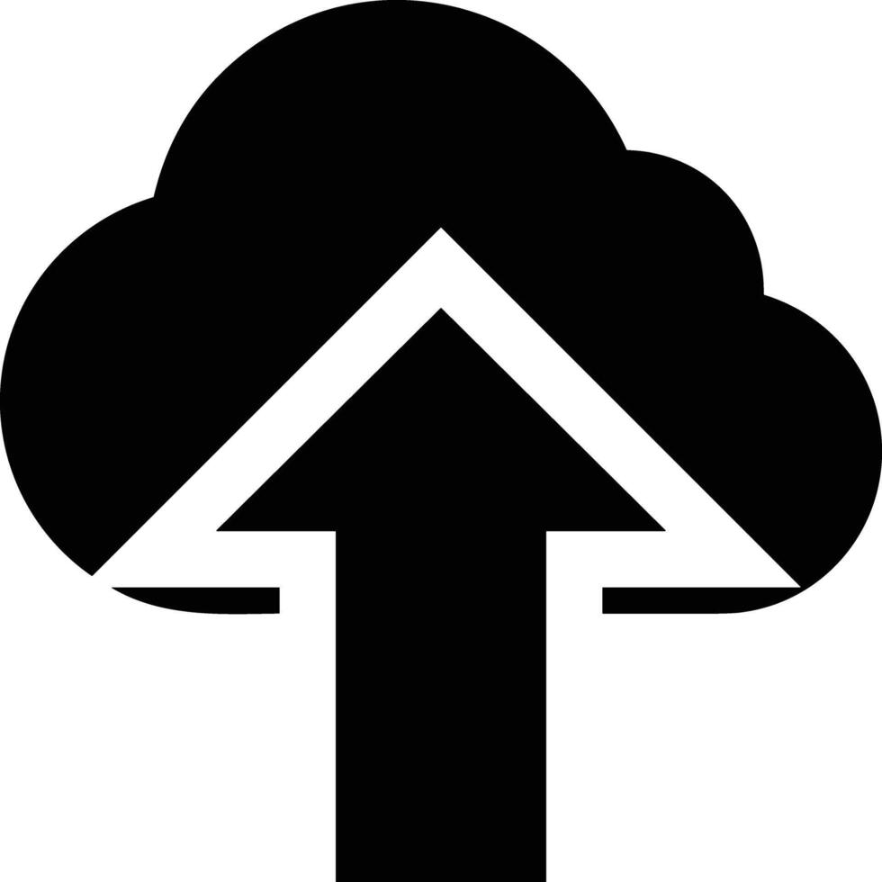 Upload icon symbol image vector