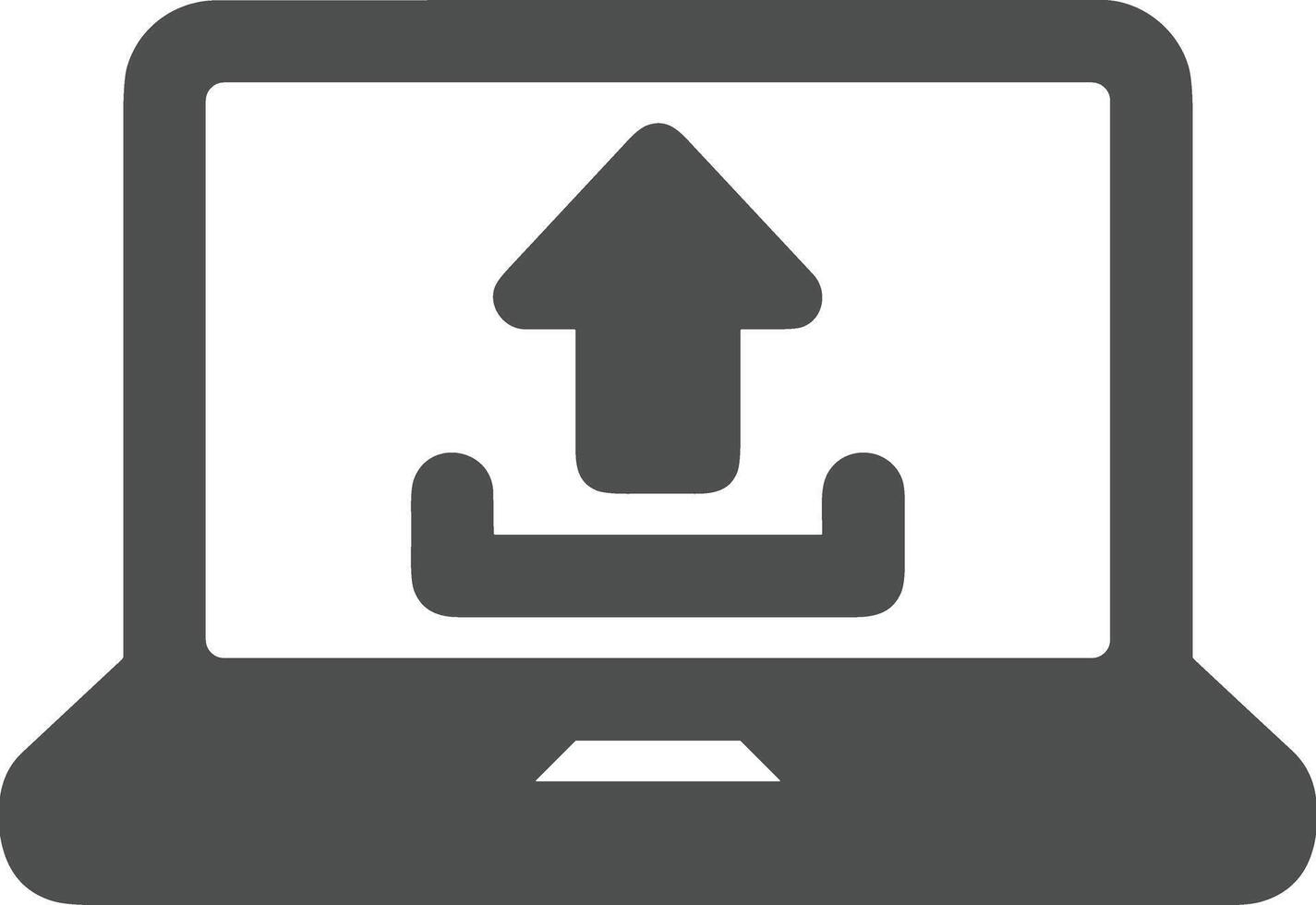 Upload icon symbol image vector