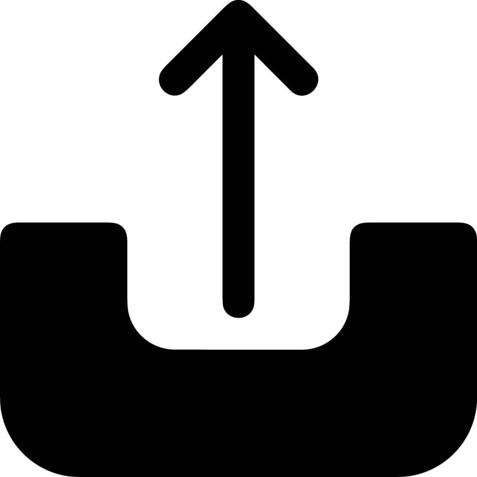 Upload icon symbol image vector