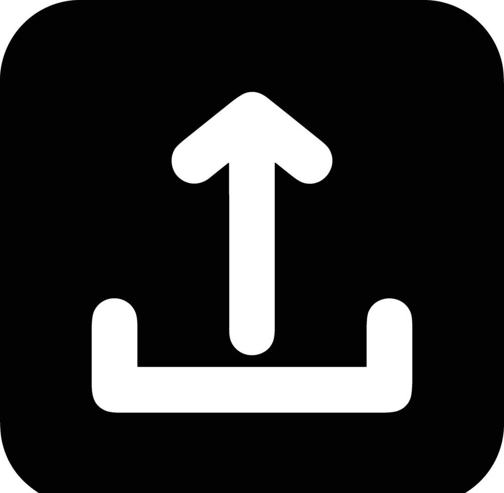 Upload icon symbol image vector