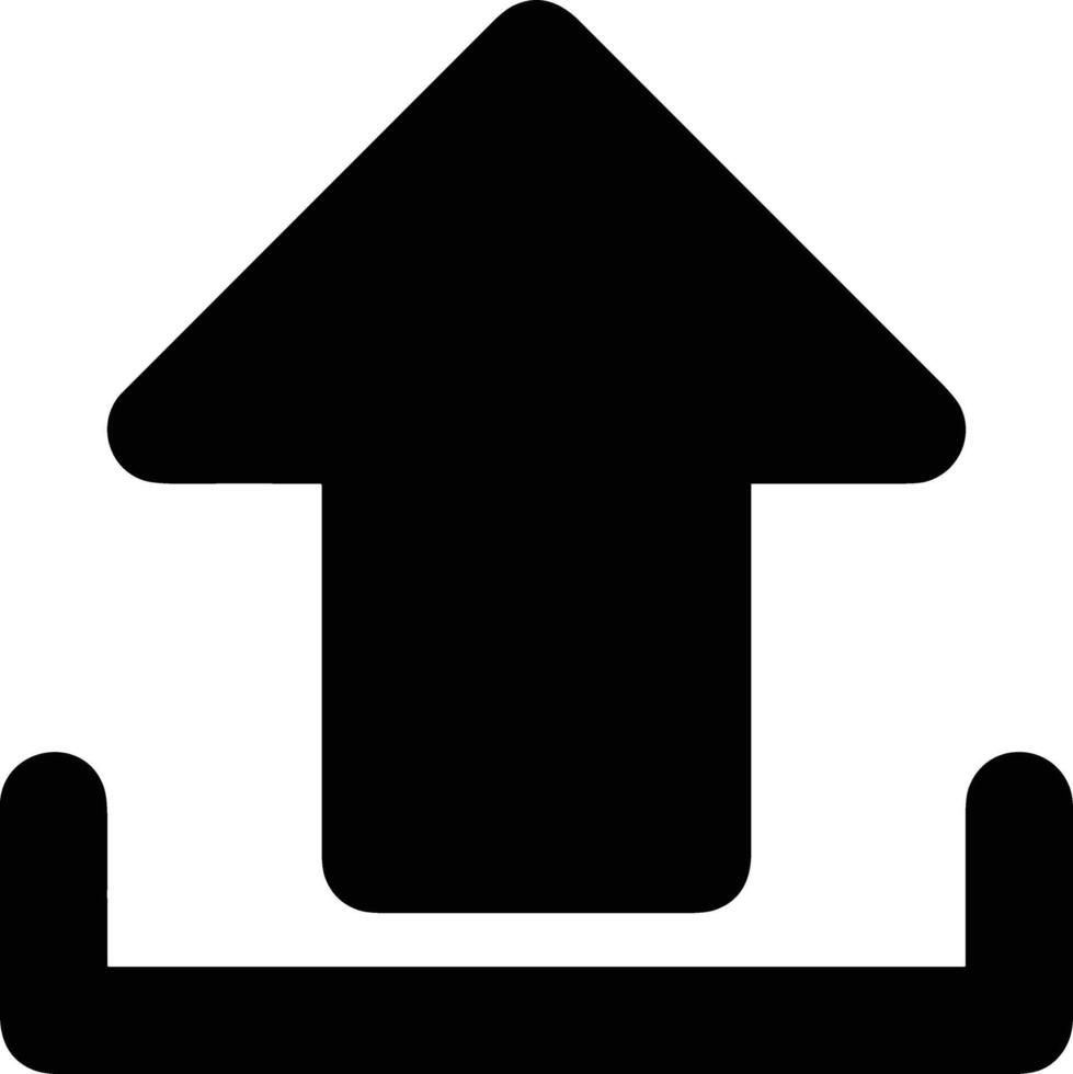Upload icon symbol image vector