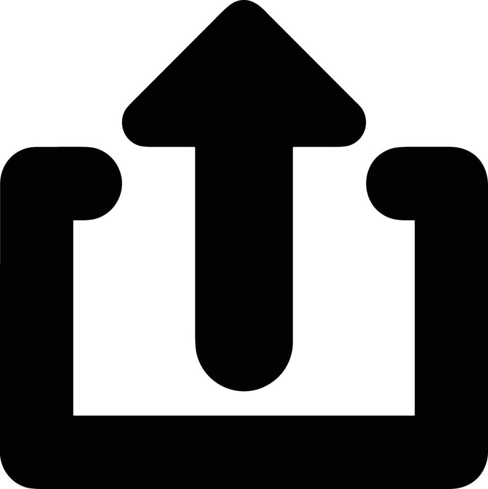 Upload icon symbol image vector