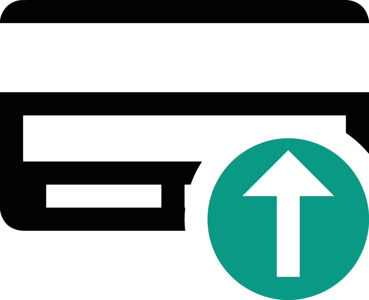 Upload icon symbol image vector