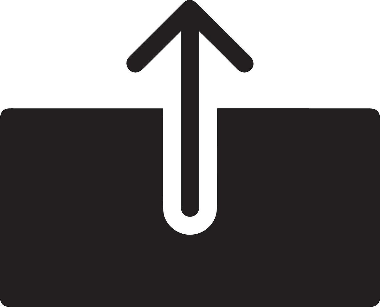 Upload icon symbol image vector