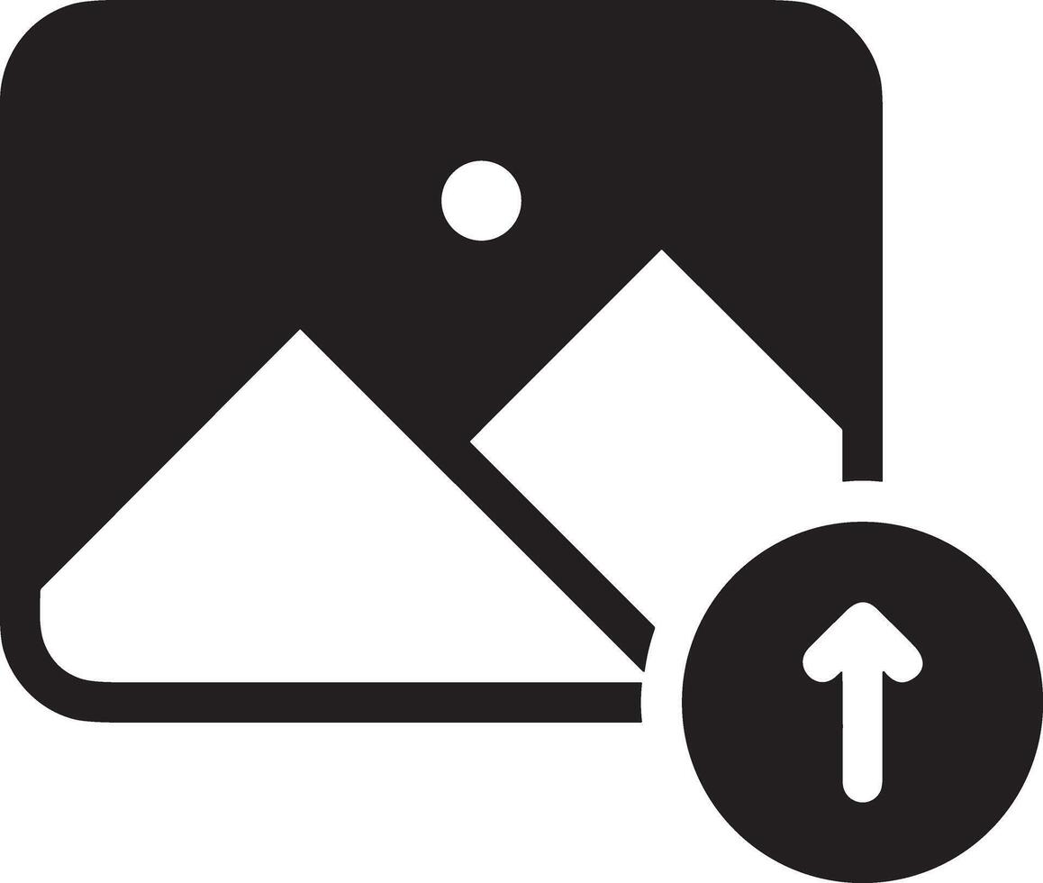 Upload icon symbol image vector