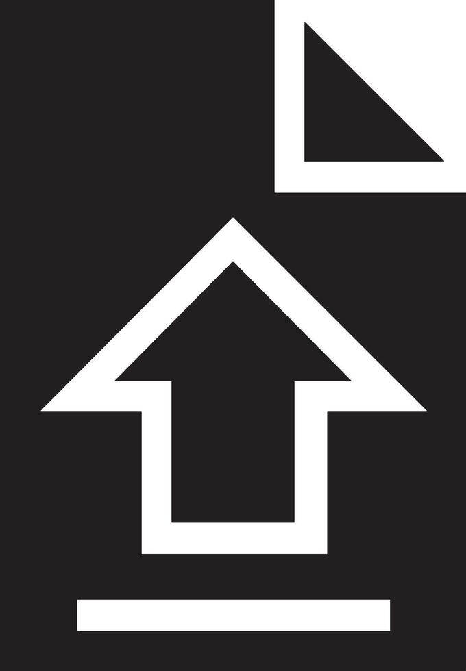 Upload icon symbol image vector
