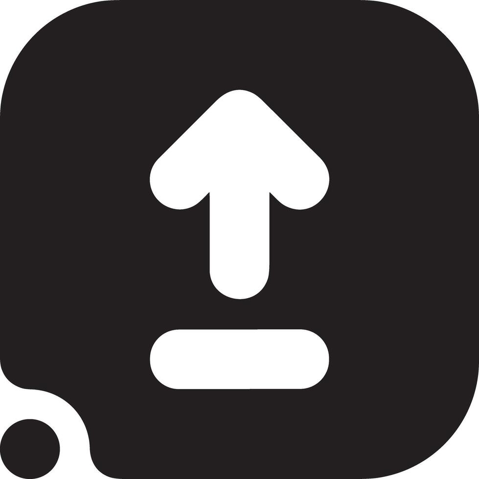 Upload icon symbol image vector
