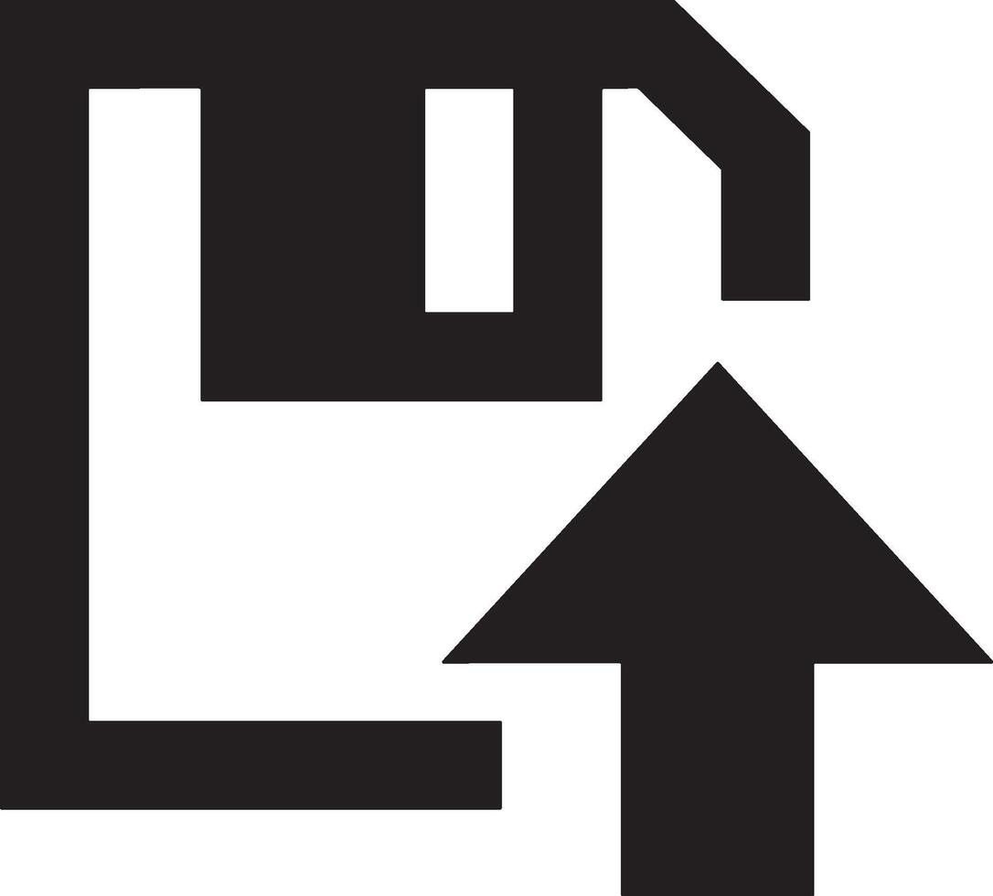 Upload icon symbol image vector