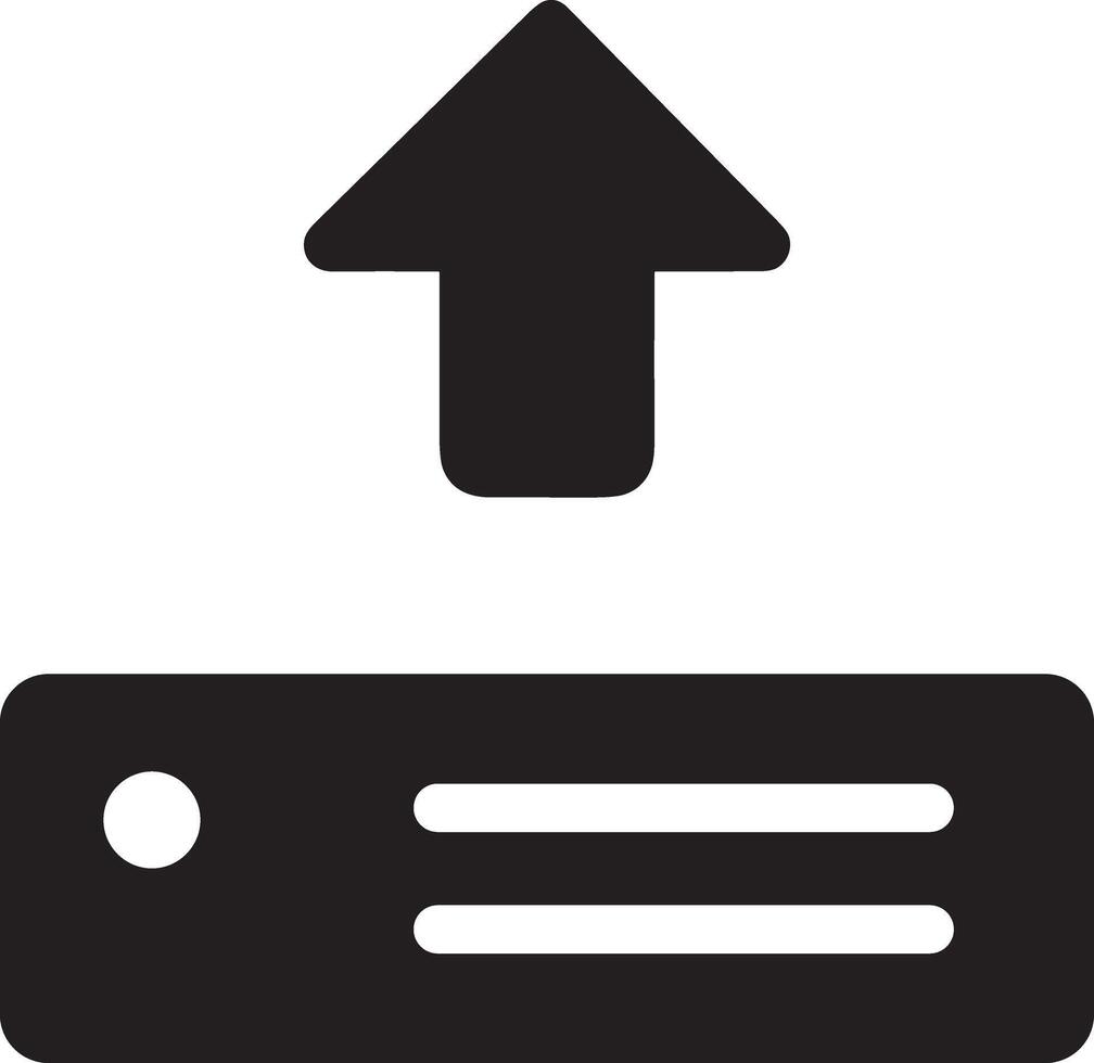 Upload icon symbol image vector
