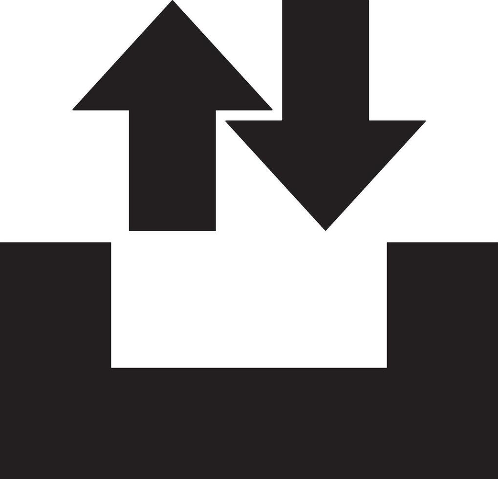 Upload icon symbol image vector