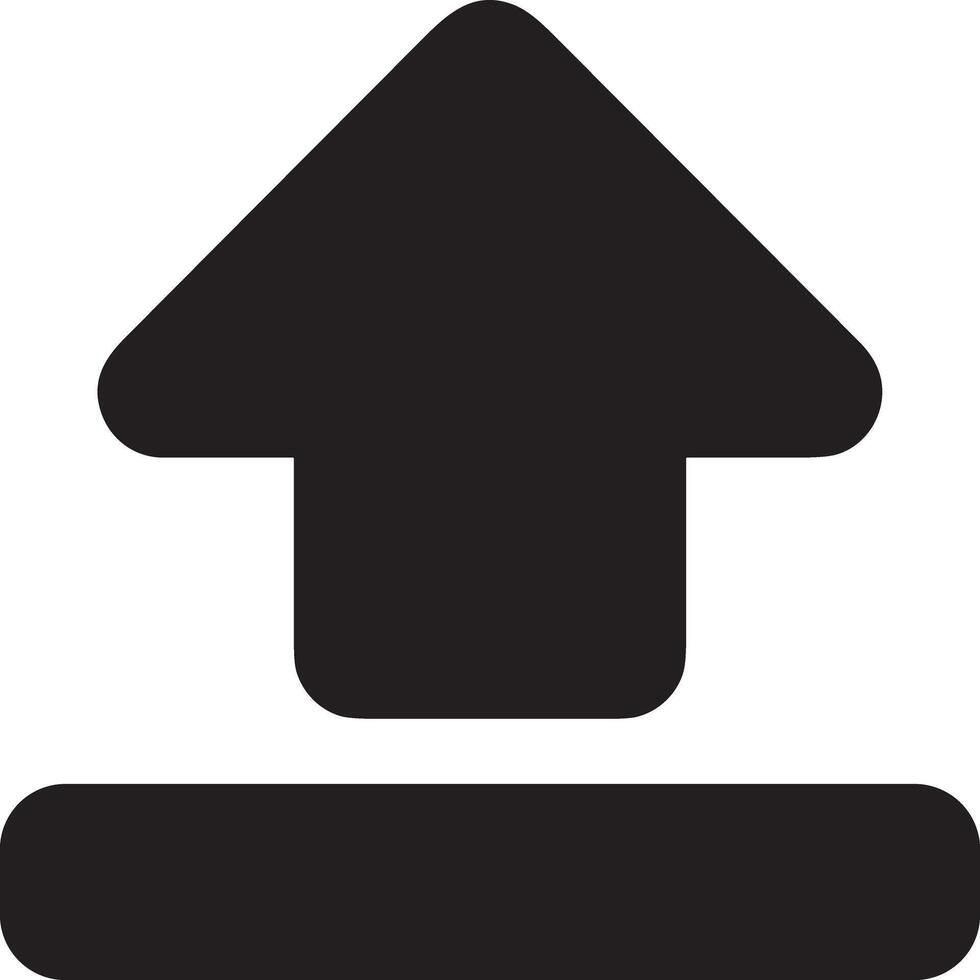 Upload icon symbol image vector