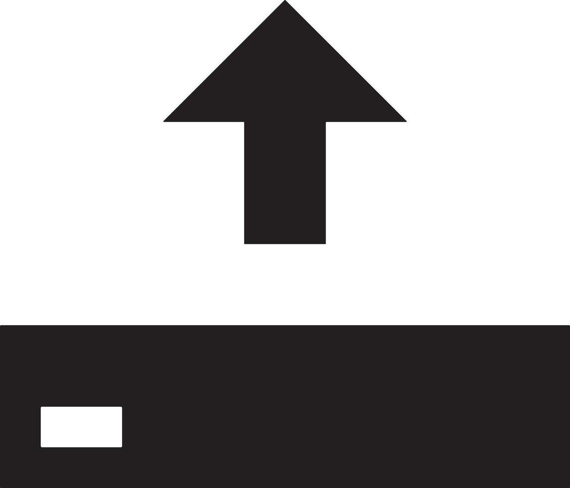 Upload icon symbol image vector