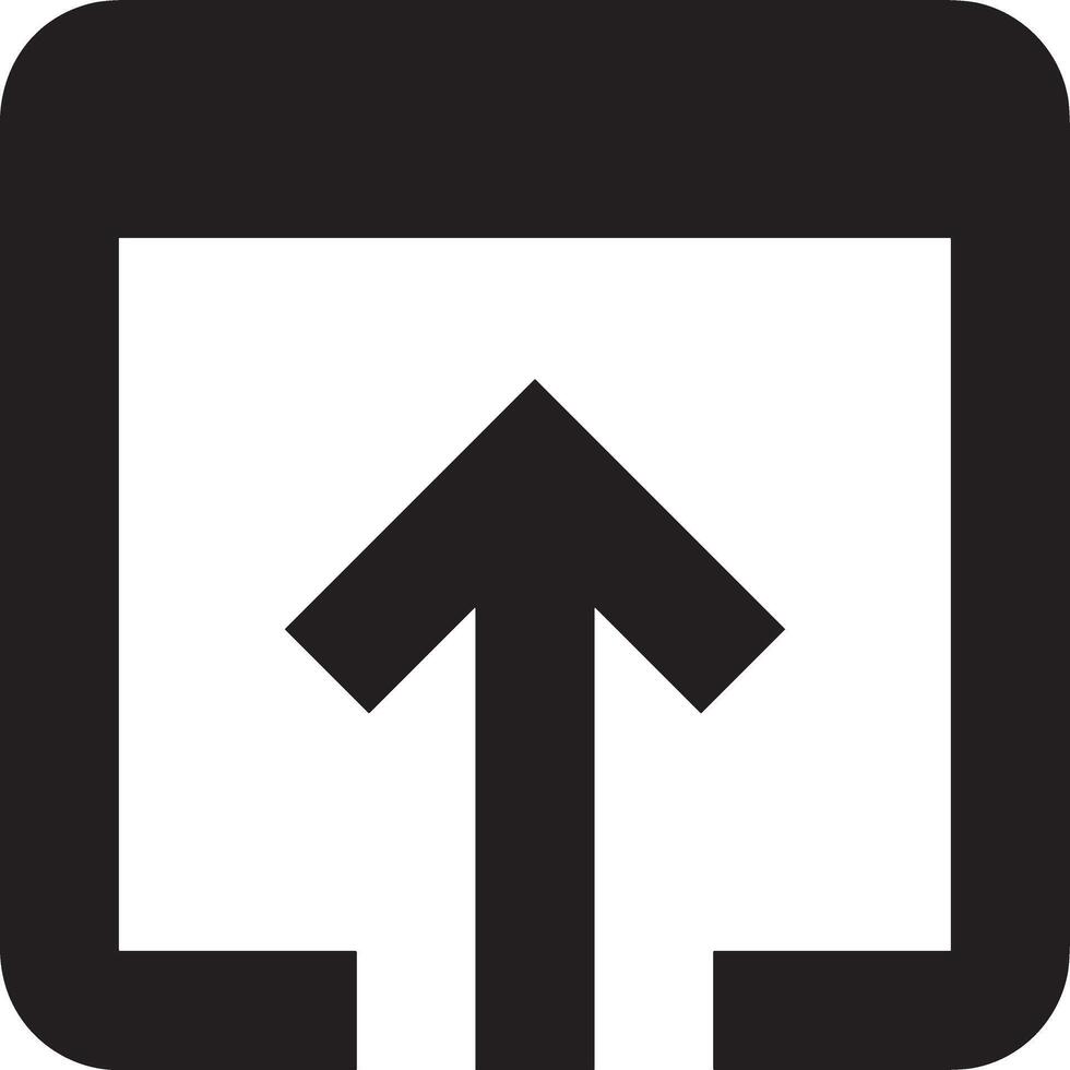Upload icon symbol image vector