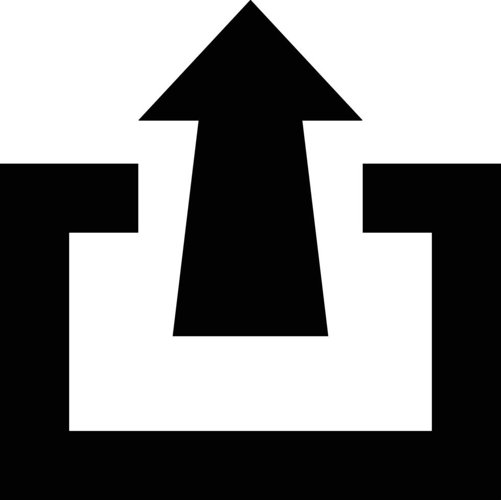 Upload icon symbol image vector