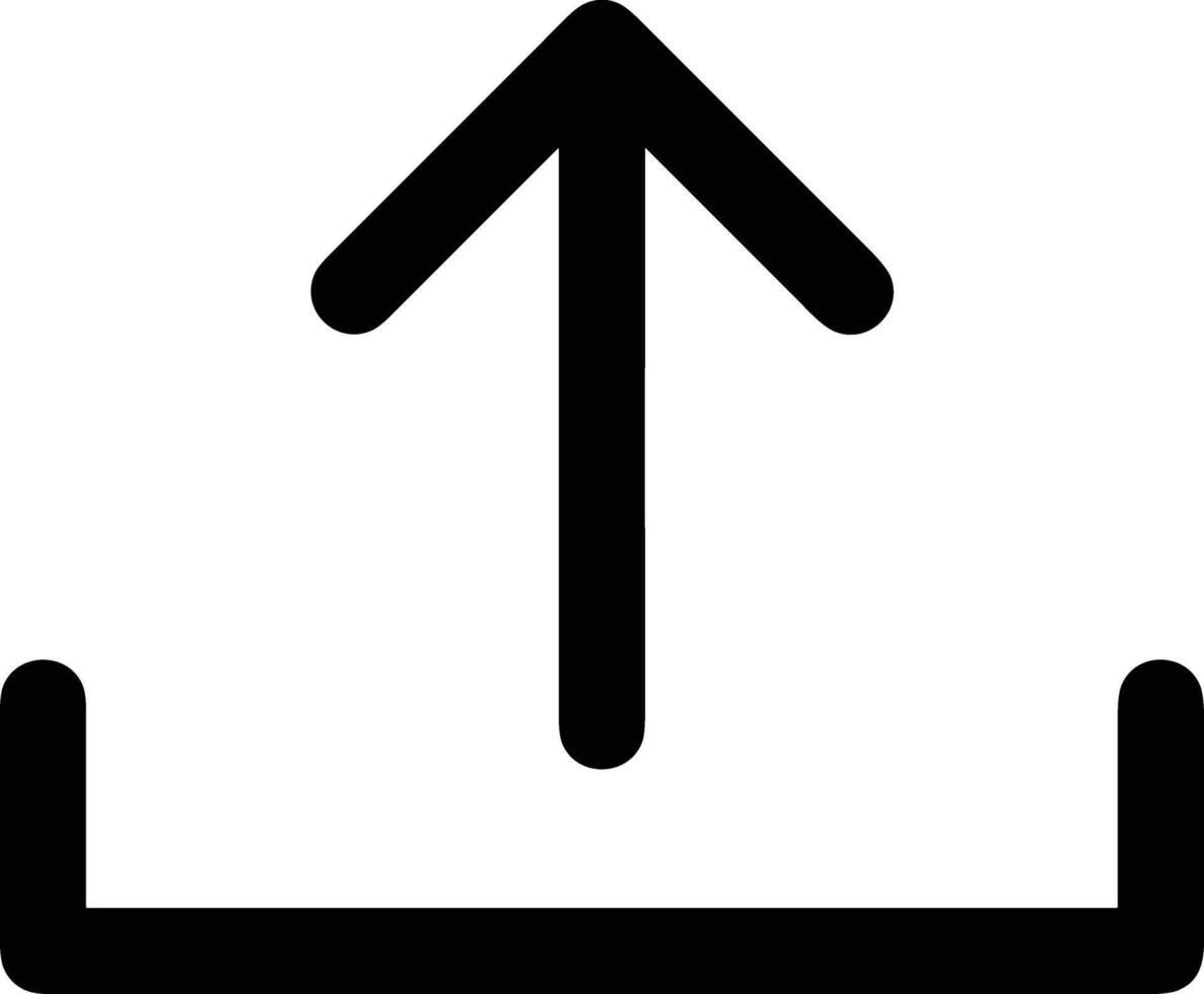 Upload icon symbol image vector