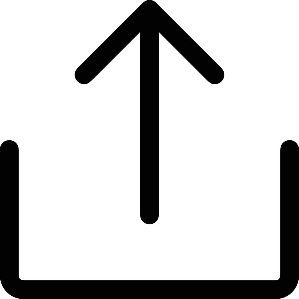 Upload icon symbol image vector