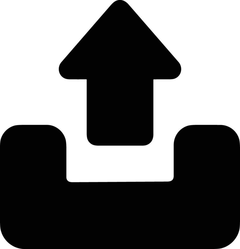 Upload icon symbol image vector