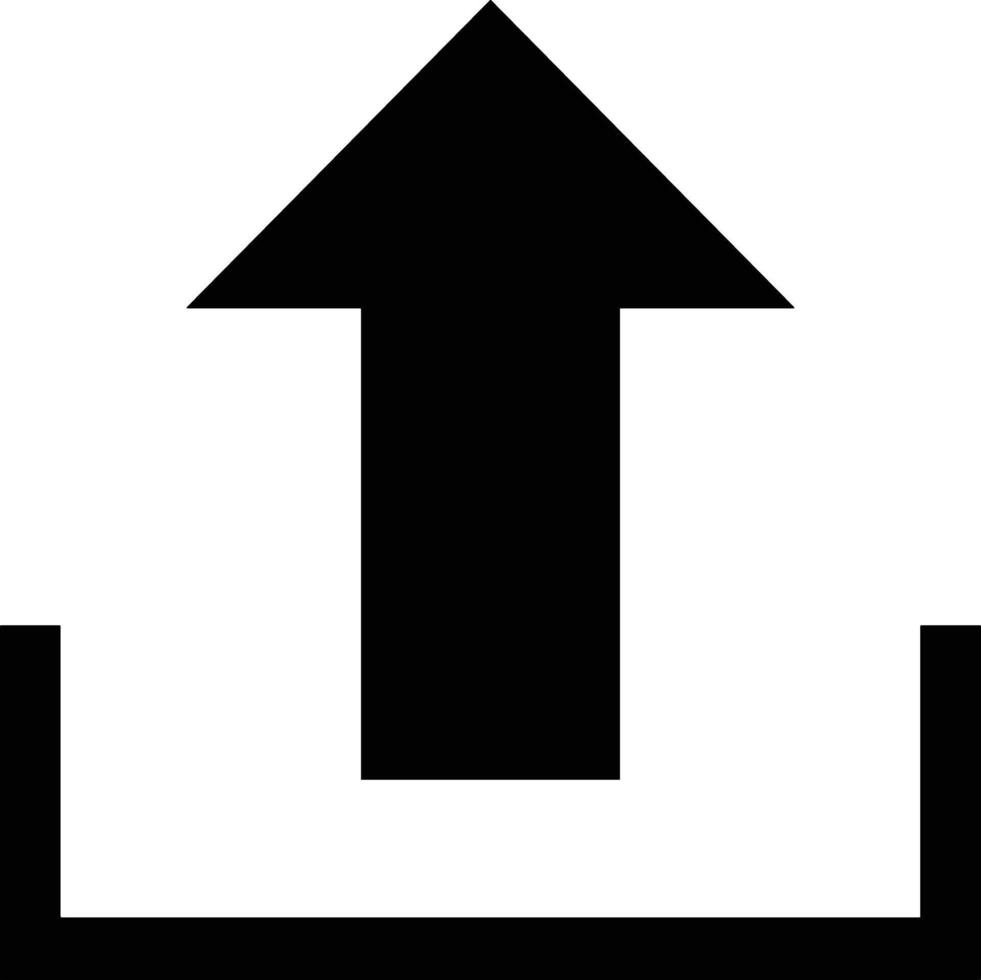 Upload icon symbol image vector