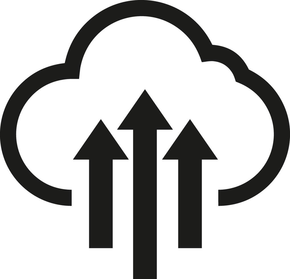 Upload icon symbol image vector