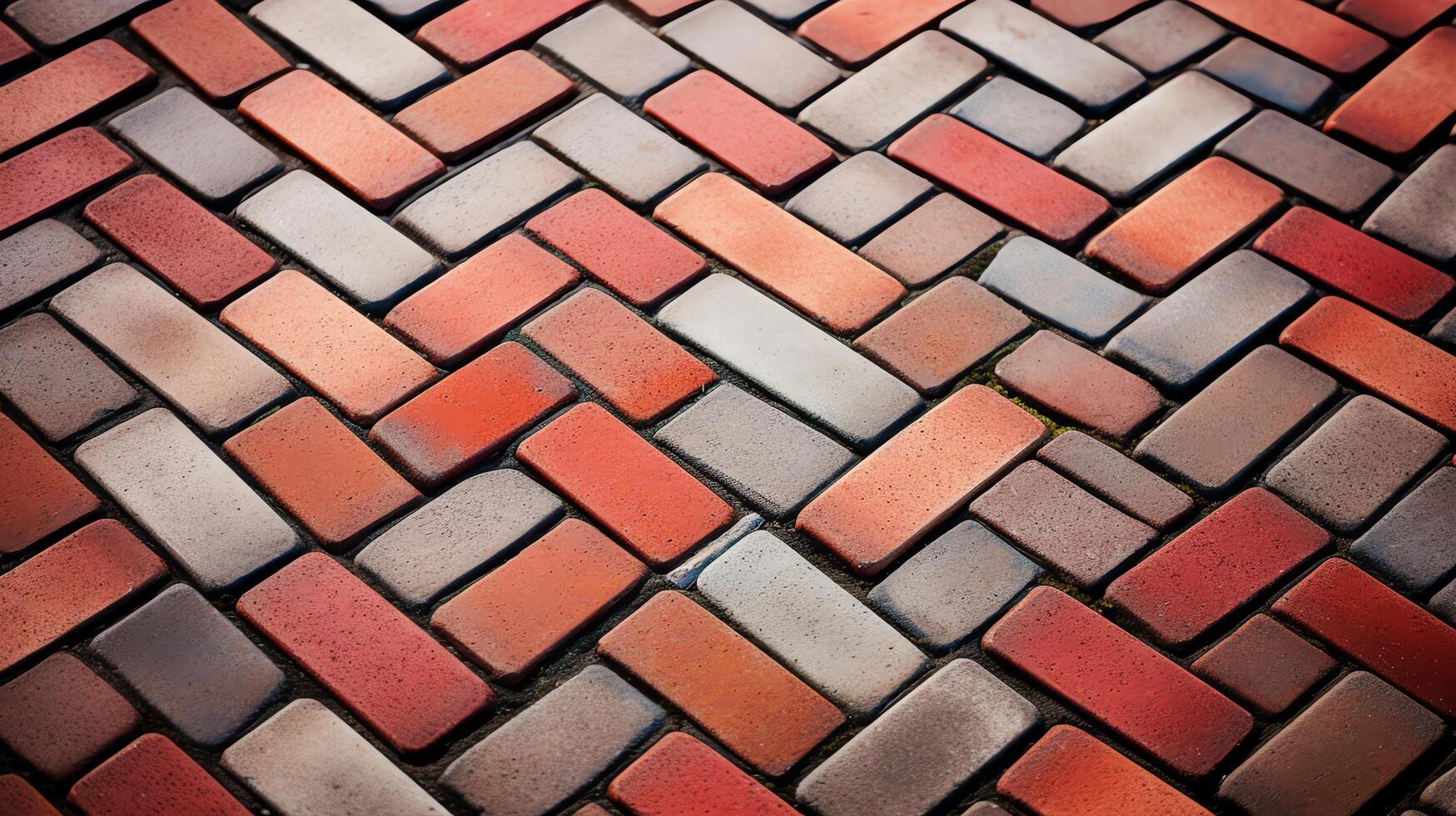 Close-up shot of a series of interlocking paving bricks, arranged in a partial pattern, isolated on a white background to demonstrate their design and potential layout. photo