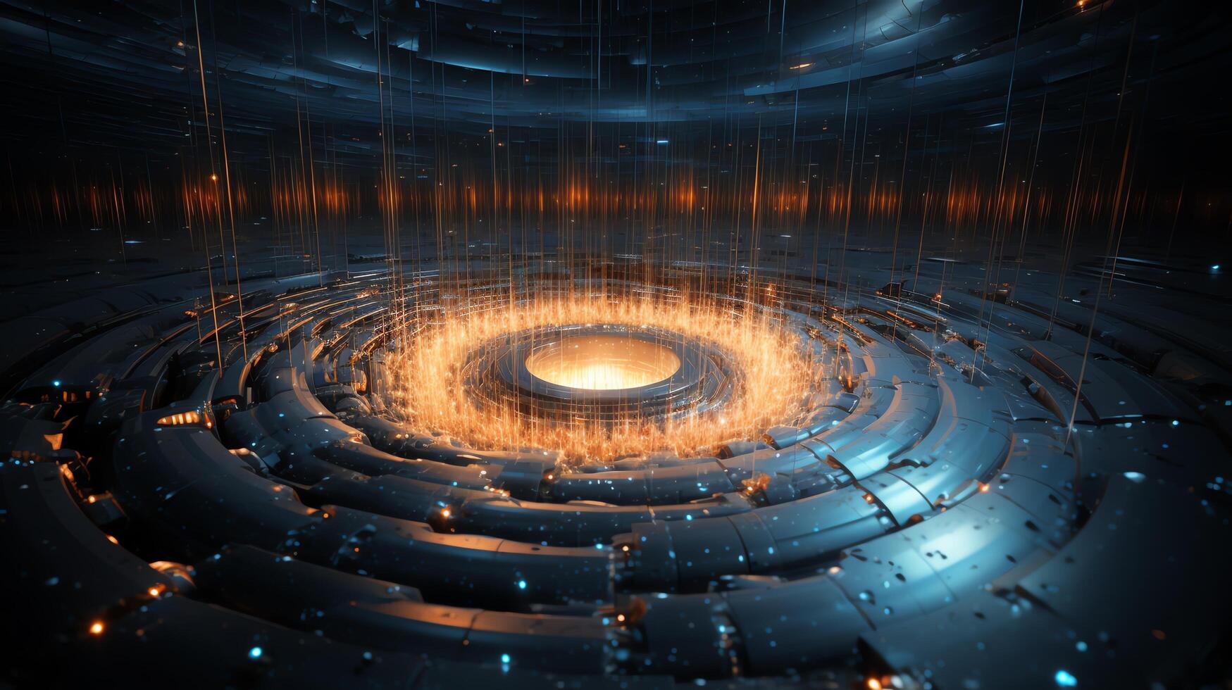 Immerse yourself in the mesmerizing world of AI-generated art with this stunning visual masterpiece photo
