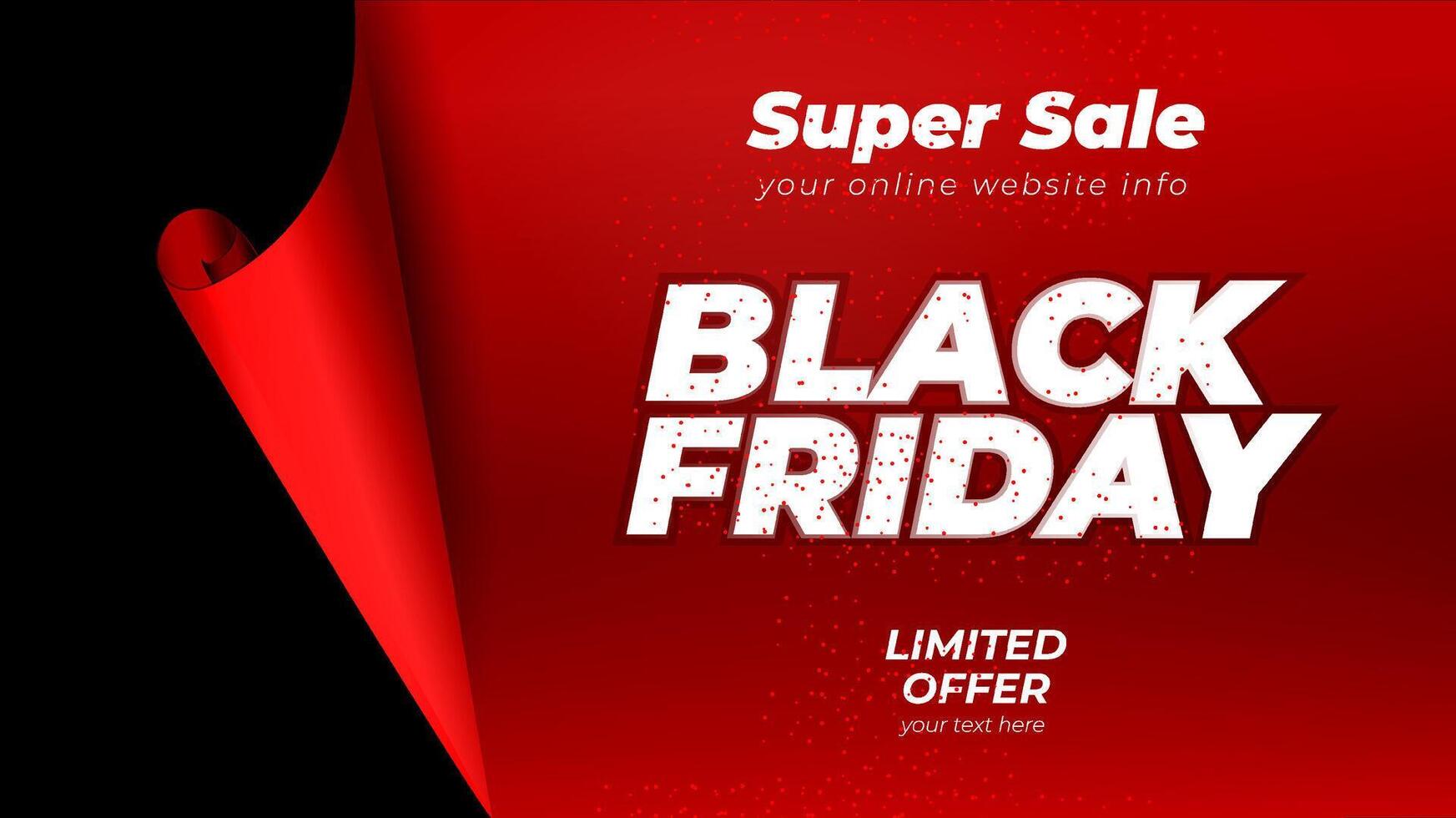 Black friday sale background with golden background vector