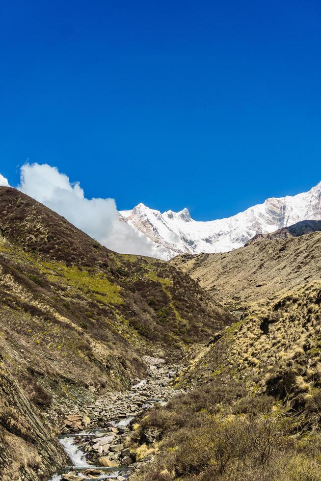 Annapurna Dakshin The Southern Face of Nepal's Annapurna, Unveiling the Beauty of Annapurna Dakshin photo