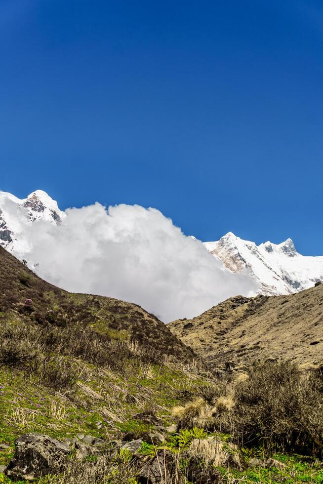 Annapurna Dakshin The Southern Face of Nepal's Annapurna, Unveiling the Beauty of Annapurna Dakshin photo