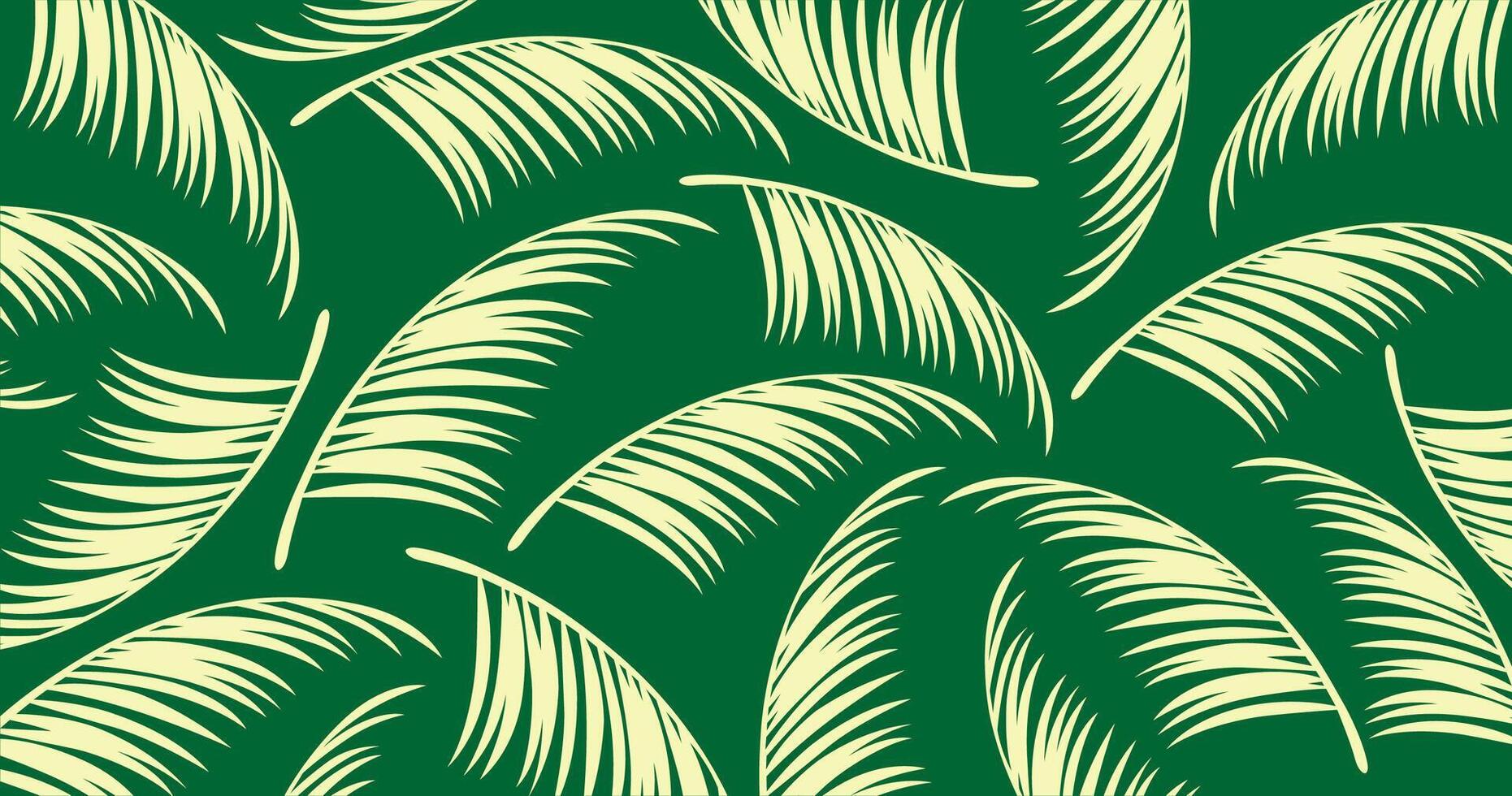 Summer theme background wallpaper, luxury nature leaf pattern design, arranged leaves design for fabric, prints, covers, banners and invitations vector