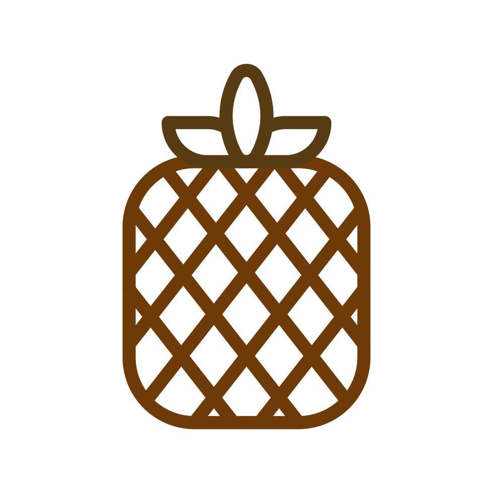 agriculture icon duocolor brown summer vector
