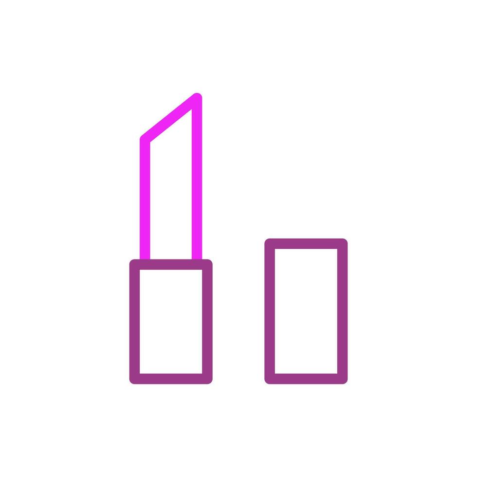 Beauty cloth icon duocolor pink vector