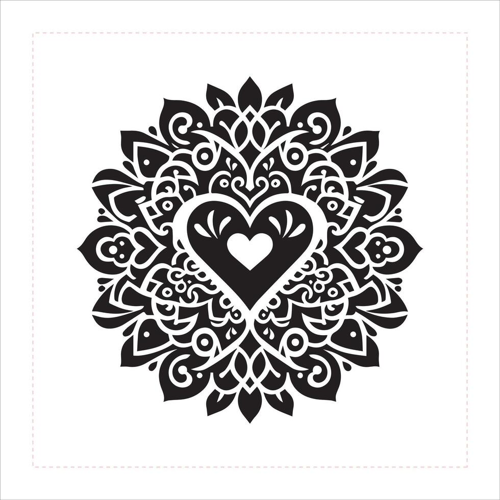 Pack of stylish mandalas design vector