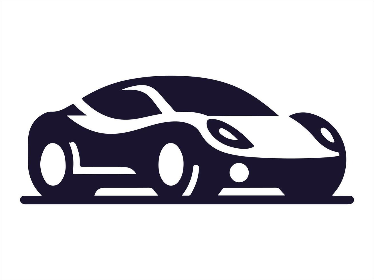 car icon on white background vector