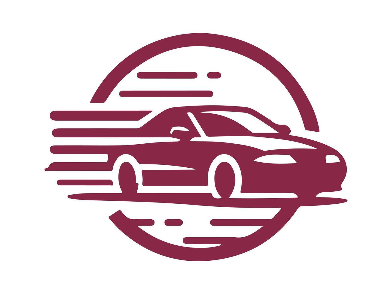 car icon illustration on white background vector