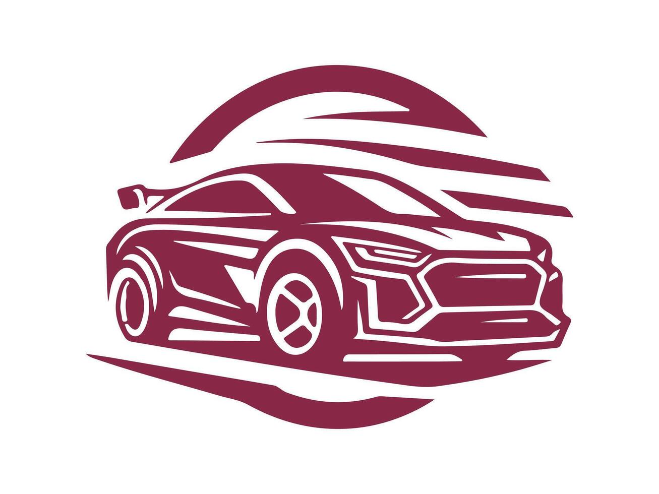 Sport car icon symbol illustration,. vector