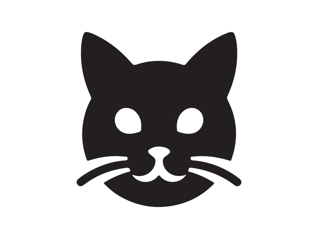 Cat Logo Design Icon vector