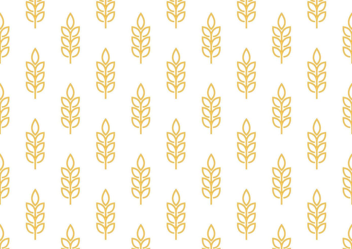 Wheat pattern wallpaper. oat symbol. free space for text. rice sign. Rice pattern wallpaper. vector