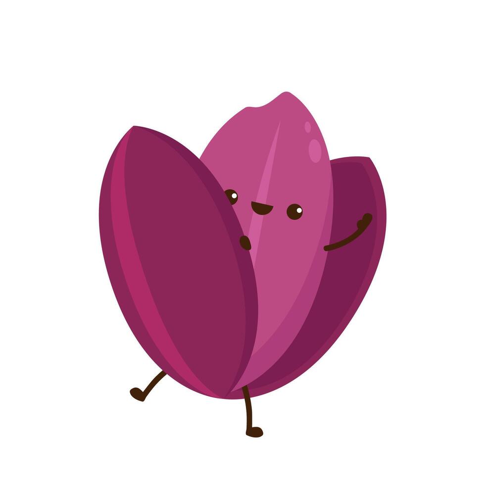 Riceberry character design. Riceberry . Riceberry on white background. vector