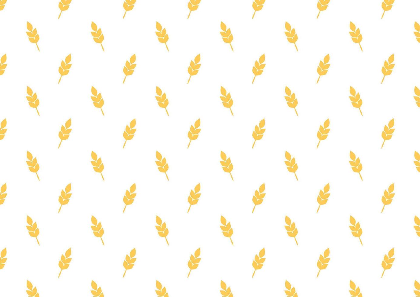 Wheat pattern wallpaper. oat symbol. free space for text. rice sign. Rice pattern wallpaper. vector