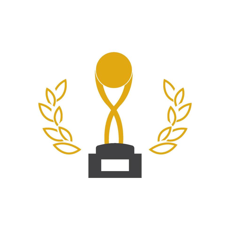 Trophy icon design vector