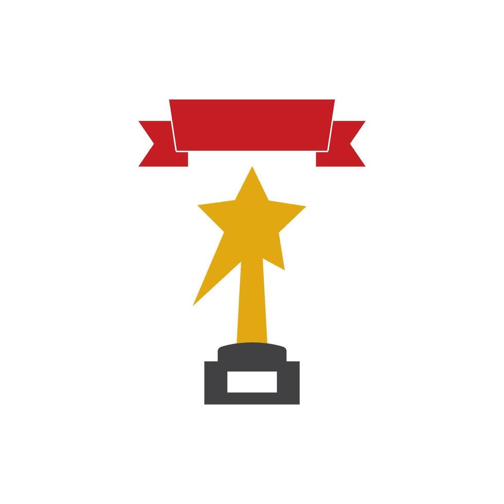 Trophy icon design vector