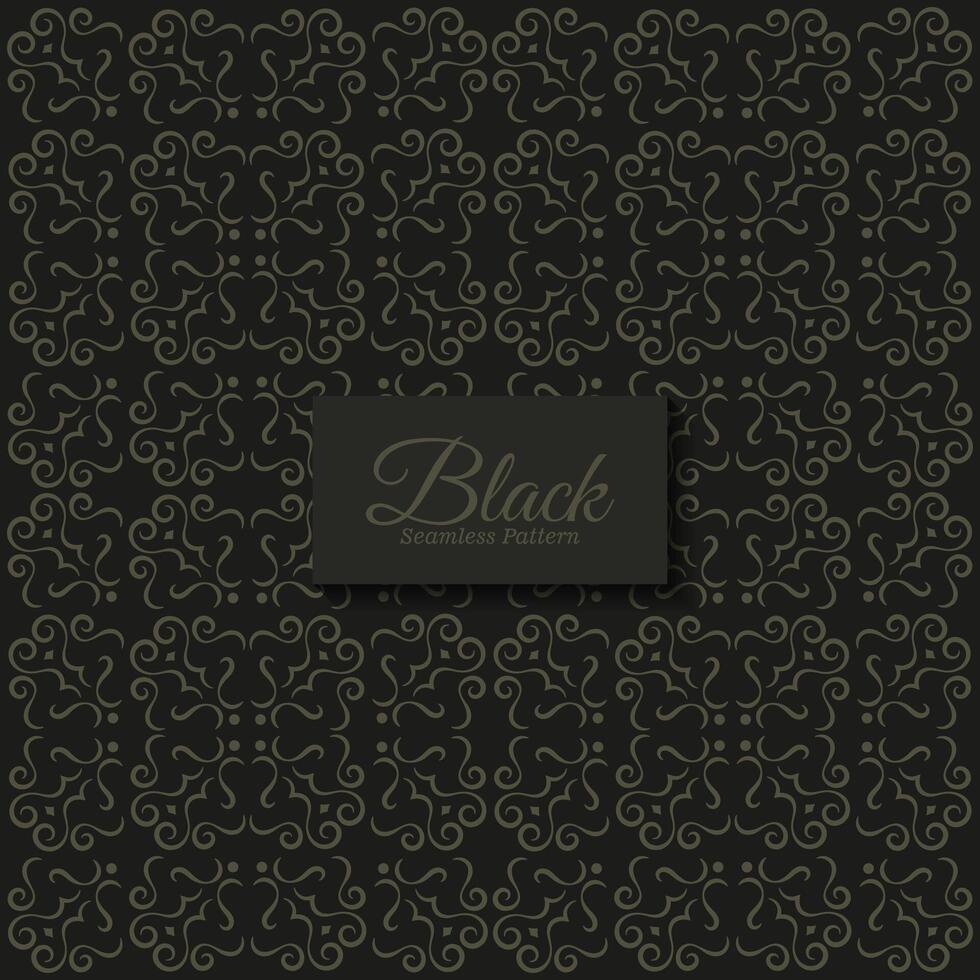 dark ethnic seamless pattern template vector
