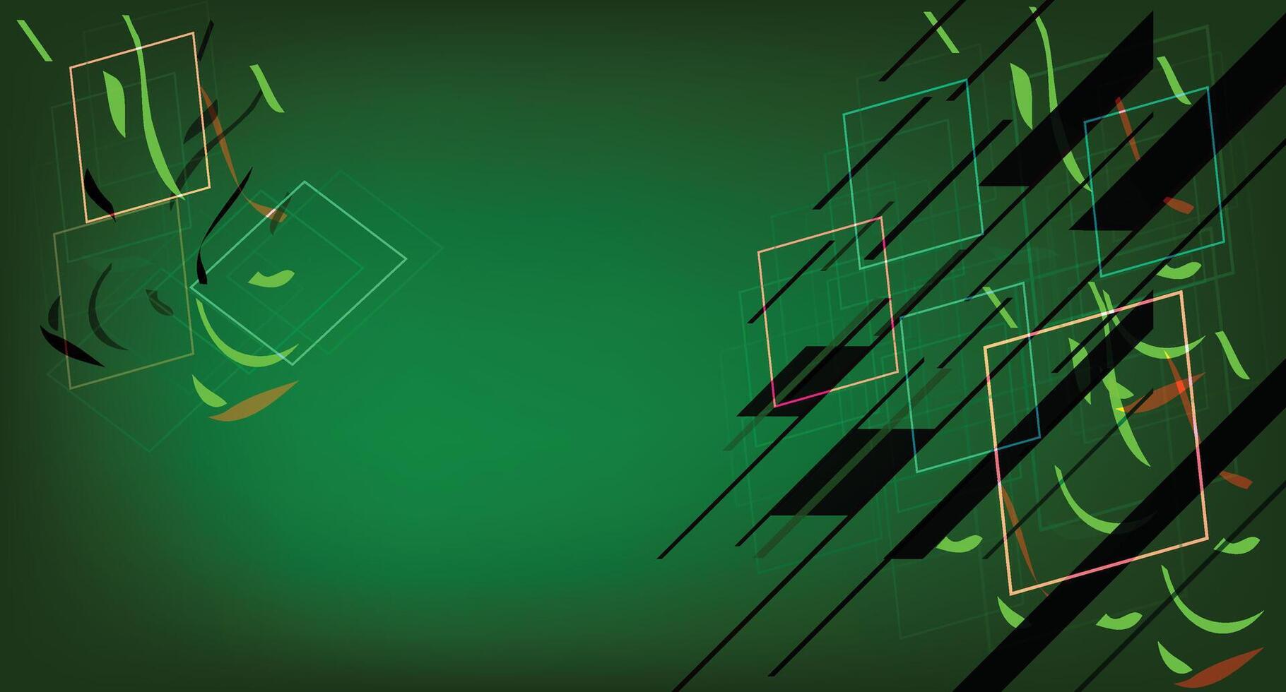 Luxurious Background creative design free template, Green Background vector