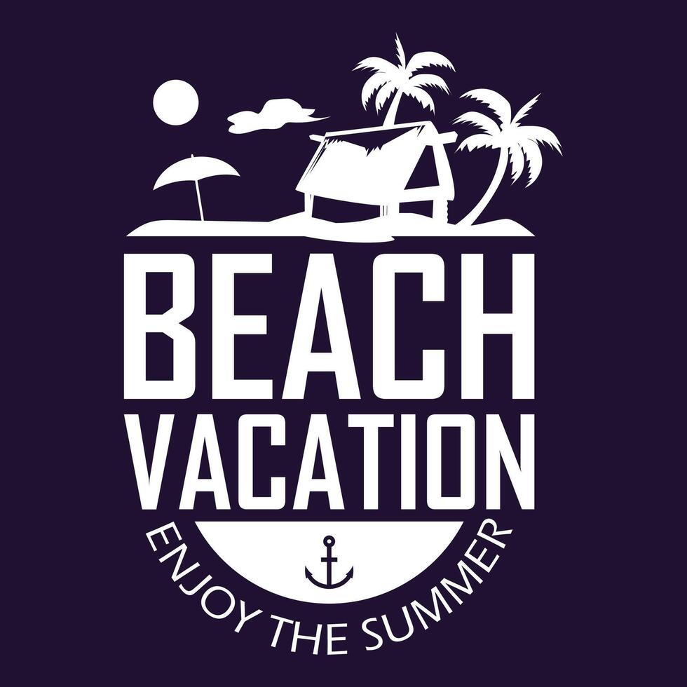 Summer hand-drawn brush letterings. Holiday typography hello summer, summer camp, welcome to summer paradise, the best beach party holiday, beach party vector
