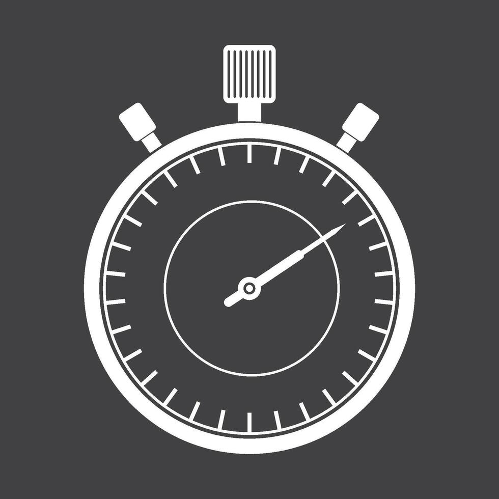 Stopwatch icon design vector