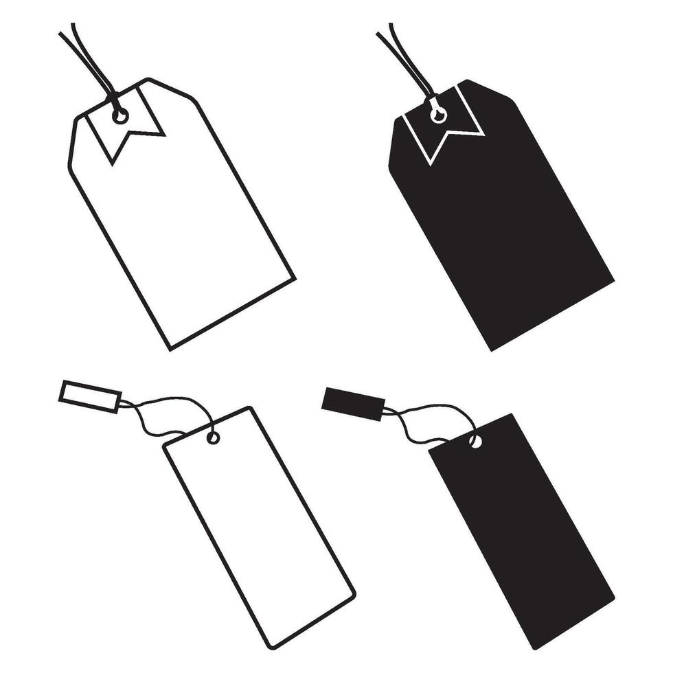 Price Label icon vector