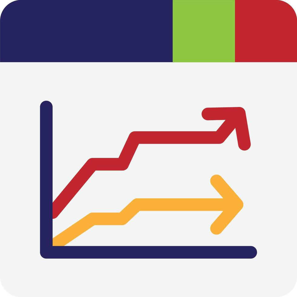 Graph Chart Analytics vector