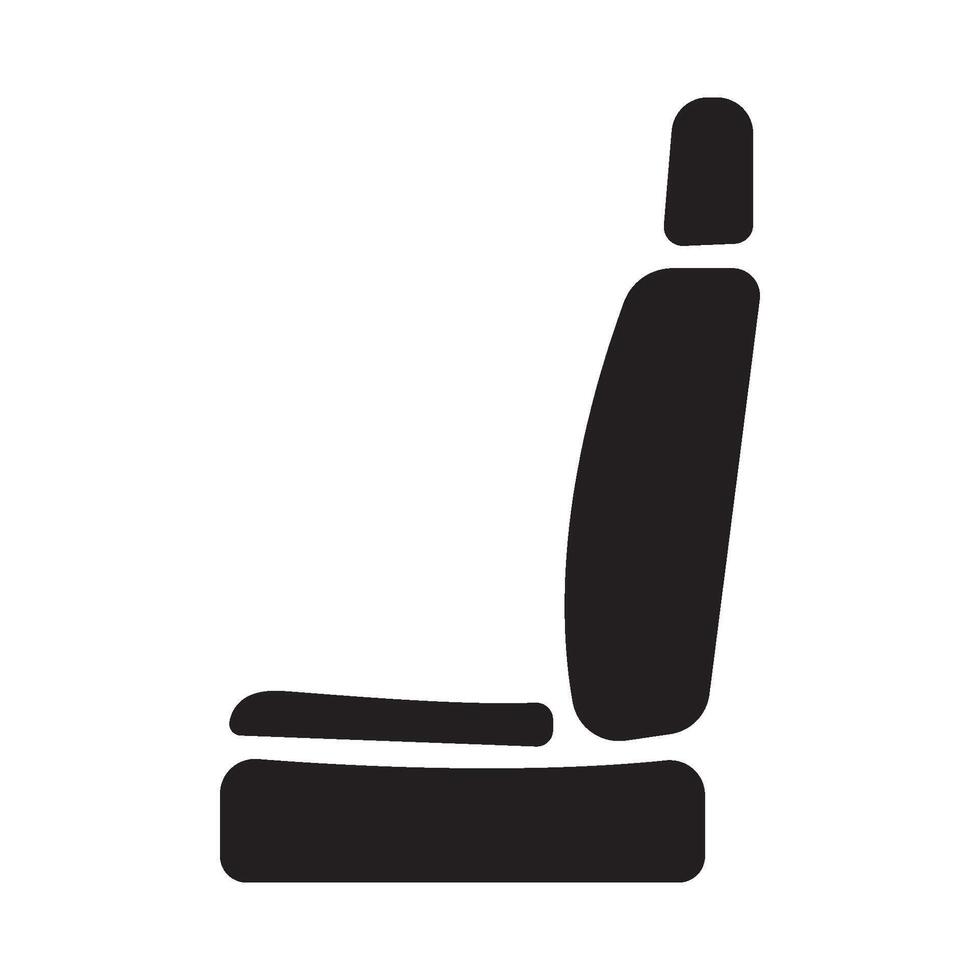 car seat icon symbol vector